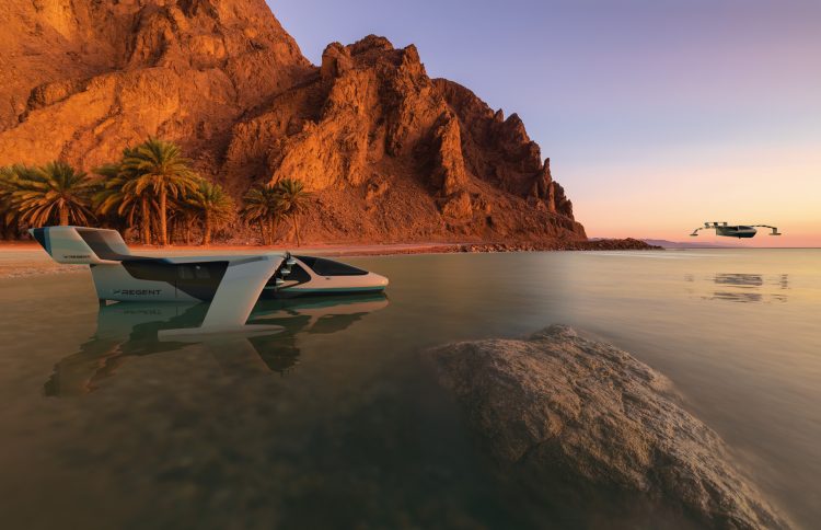 NEOM x NIF x REGENT REGENT Seagliders on NEOM Coastline