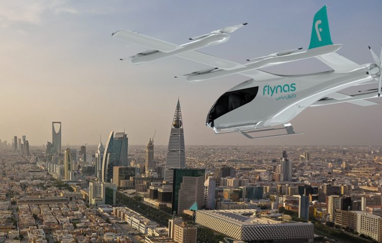 Eve Air Mobility and flynas