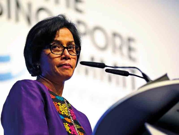 Finance Minister Sri Mulyani Indrawati