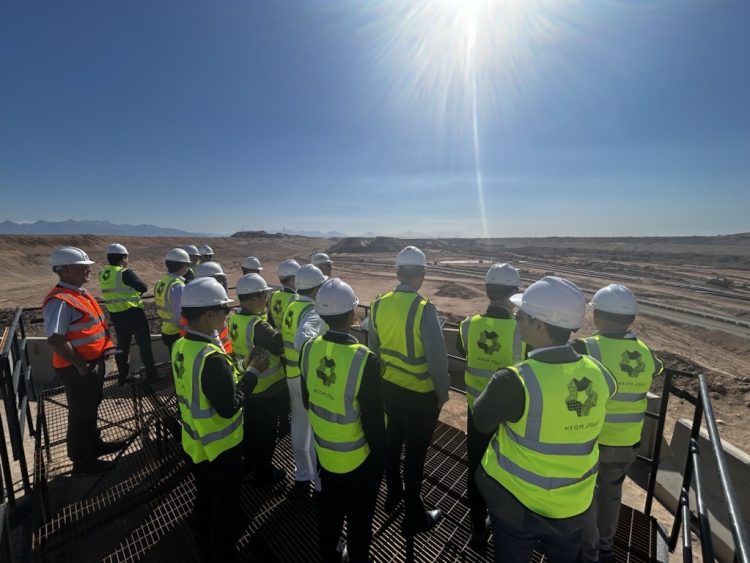 Site visits during NEOM Global Contractor Forum 2