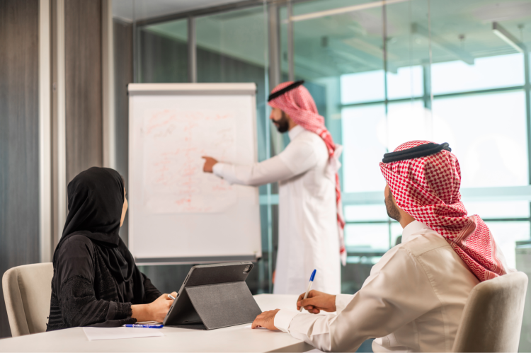 Saudi male female jobs unemployment