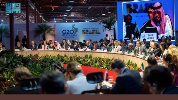 Saudi Economy Minister Participates in Bridging Gaps and Triangular Cooperation Session at G20 Development Meeting