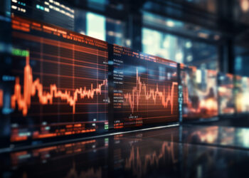 Financial data and technology drive stock market growth. generative ai